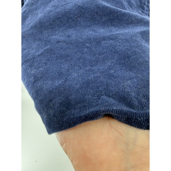 Sequin HEART Sleeveless Fall Micro Corduroy Layering Dress 13 cotton blue Zipper - Picture 8 of 11